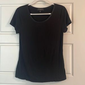 Banana Republic Luxe Tshirt with Satin Neckline
